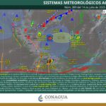 CONTINUARÁN LAS FUERTES LLUVIAS EN COAHUILA: SE ESPERAN TORMENTAS ELÉCTRICAS Y CAÍDA DE GRANIZO
