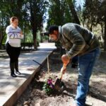 Arteaga embellece su Alameda y refuerza mantenimiento en el Centro Histórico